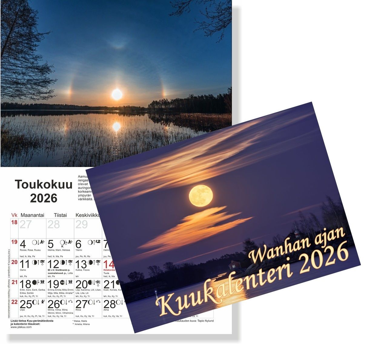 Kuukalenteri 2026 Kuukalenteri 2026