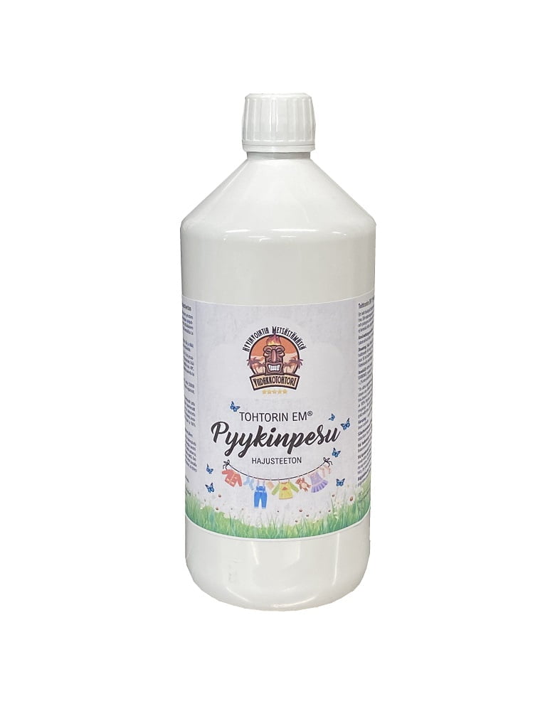 Pyykinpesu hajusteeton Tohotrin EM Pyykinpesu hajusteeton