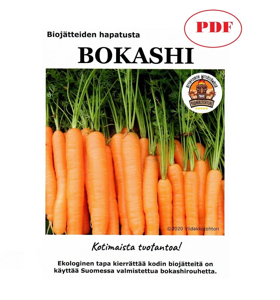Porkkanaesite kansikuva Bokashiesite pdf
