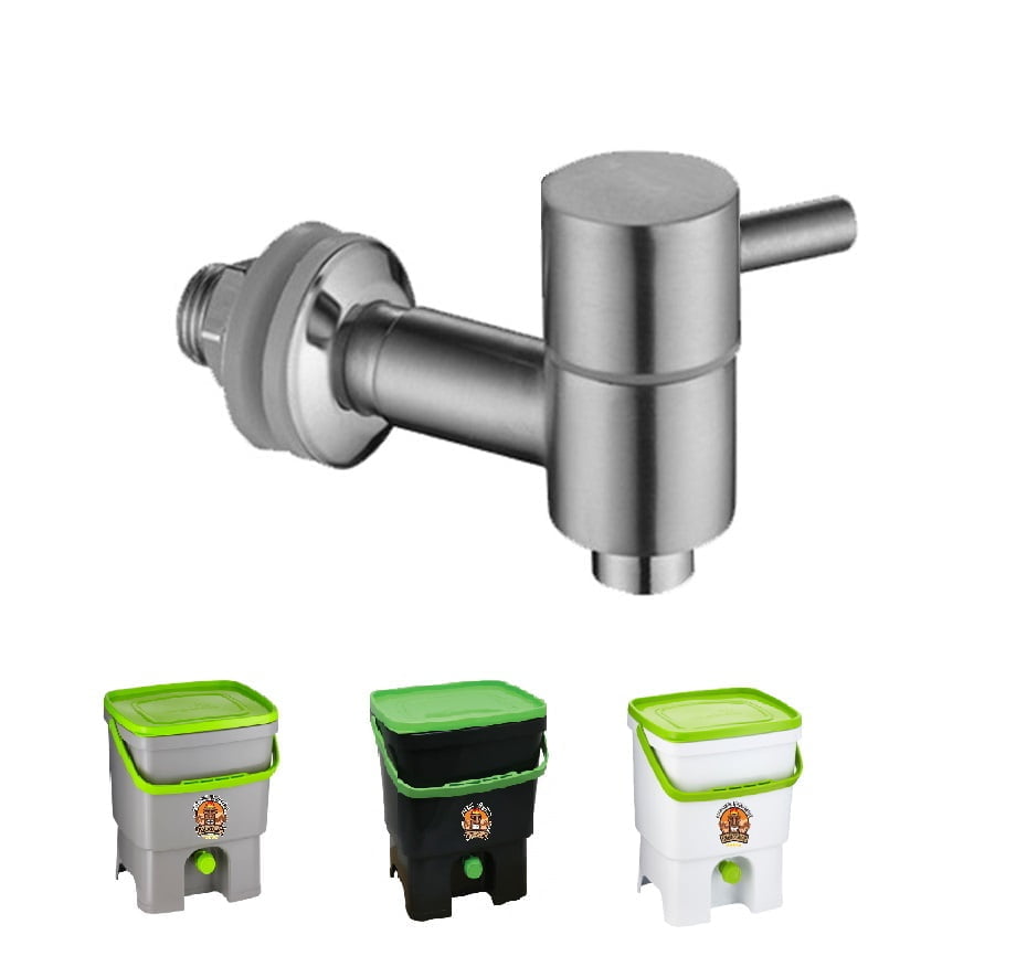 Rosterihana ämpärikuvat Hana - ruostumaton teräs. Esim Skazan Bokashiämpäriin