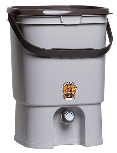 Hana - ruostumaton teräs. Esim Skazan Bokashiämpäriin Mocca Grey 1kpl 2 E1714642881501