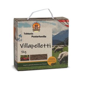 Tohtorin Puutarhavilla - Villapelletti 1kg