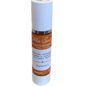 Otsonoitu seesamiöljy + tyrni ja jojoba. 50ml