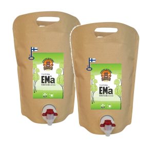 EMa - Tohtorin EM®a Mikrobiliuos, kotimainen. EMa-Bägi. 2 x 2.7L