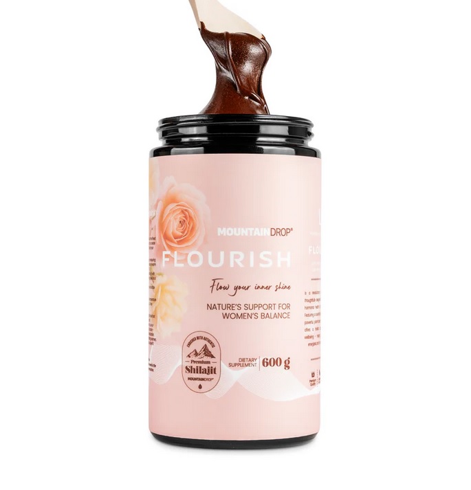 FLoursih 600gr Mountaindrop® Flourish 600gr - Naiselle luonnollinen elinvoimaboosteri