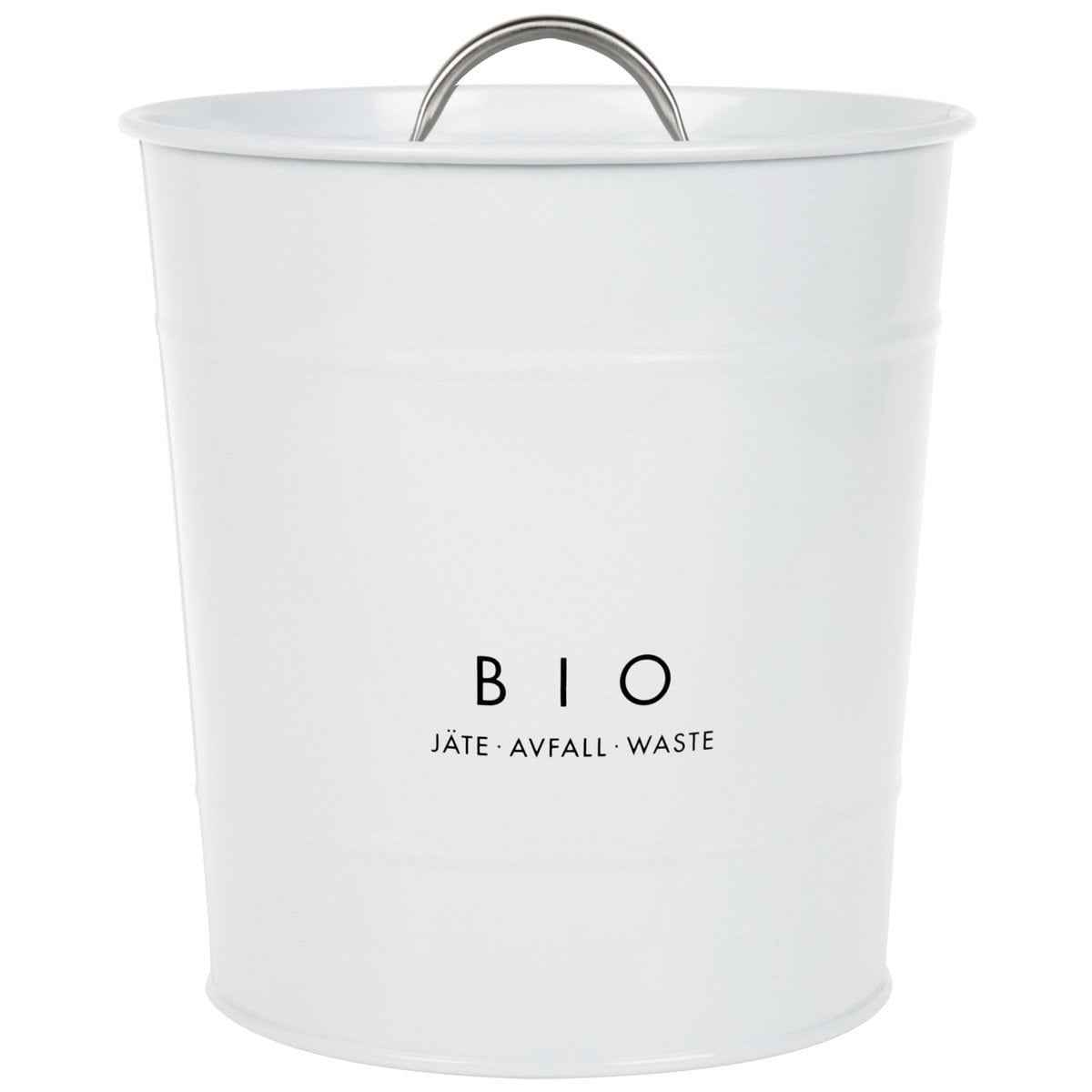 images Biokeruuastia Valkoinen (peltinen, sisäsangolla)