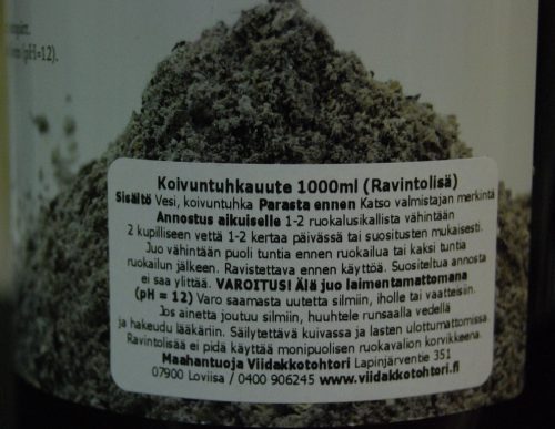 images Holistic koivuntuhkauute 1000ml - Image 3